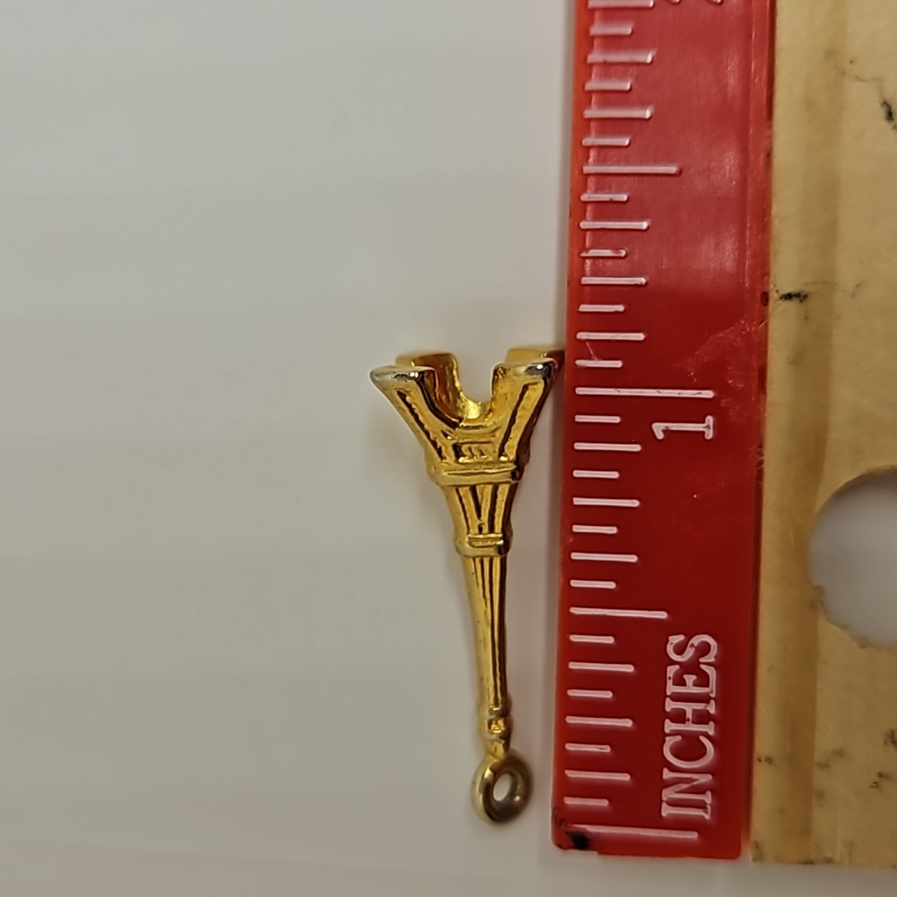 Eiffel Tower Pendant Charm Lot Crystals Rhinestones Paris France For Necklace - Picture 5 of 5